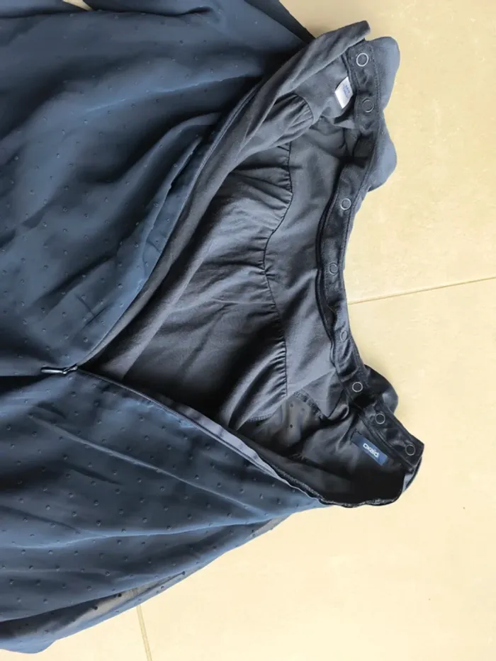 Robe marine effet 2 en 1 - photo numéro 6