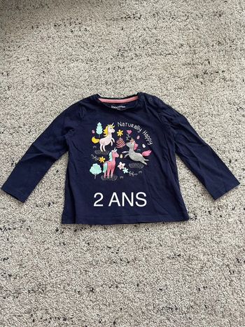 T-shirt fille 24 mois