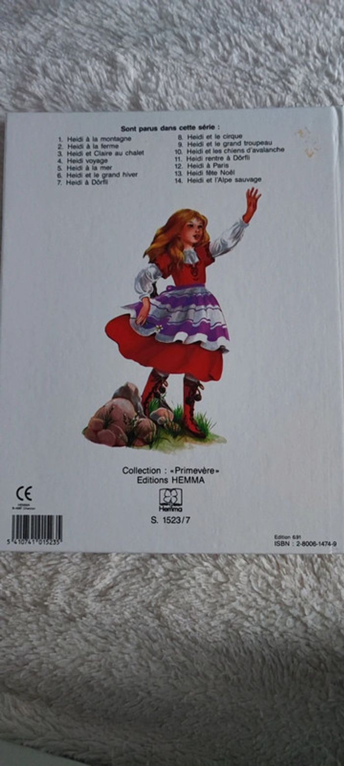 Livre Heidi à Dorfli - photo numéro 2
