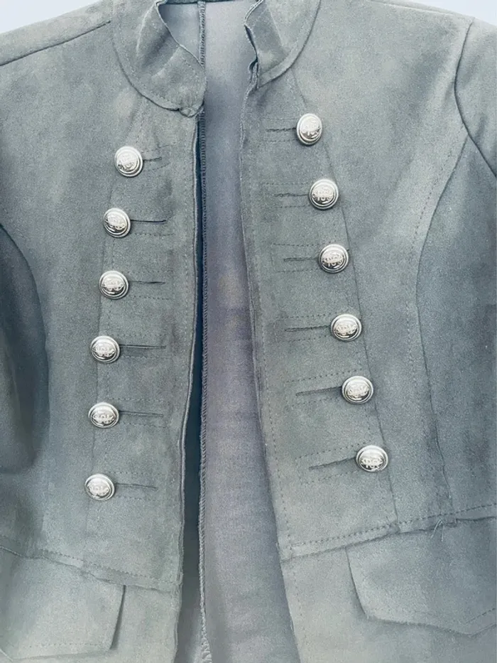 Veste noire officier - photo numéro 2