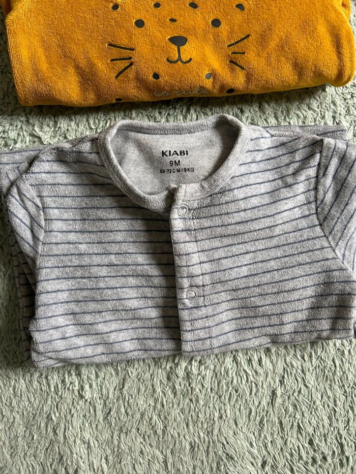 Lot 6 pyjamas 9 mois bébé garçon - photo numéro 7