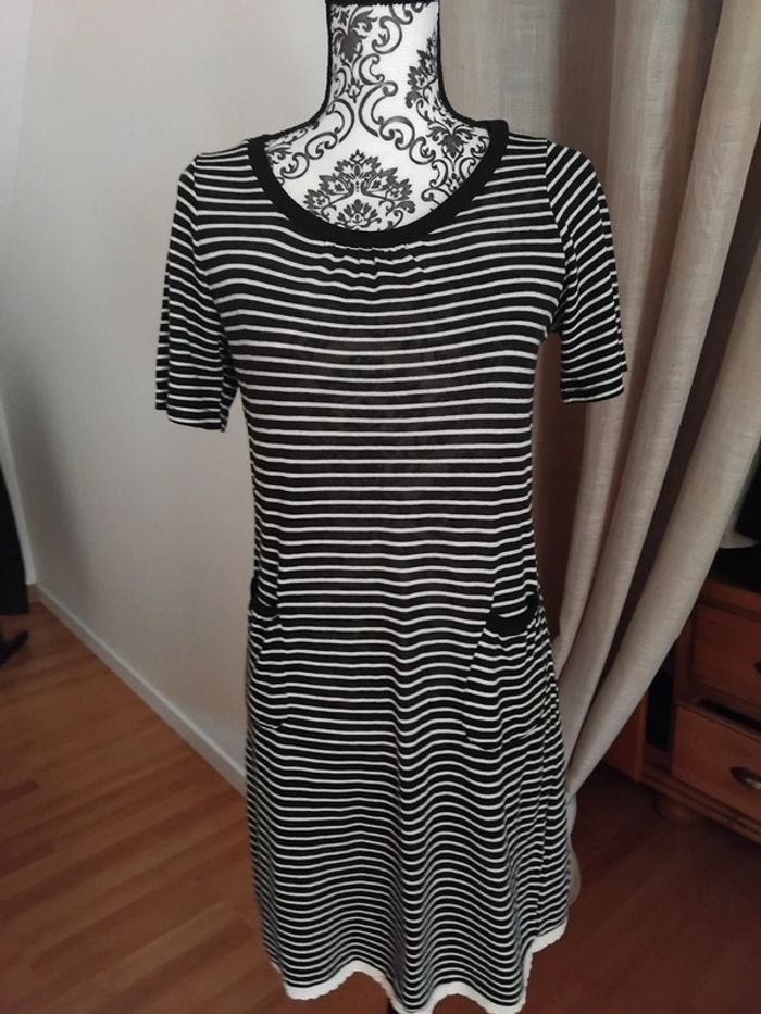 Robe été imitation pull