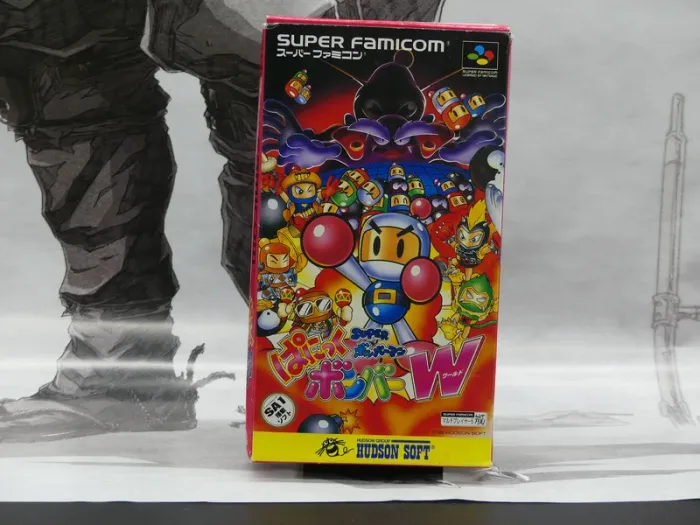 Super Bomberman: Panic Bomber W – Super Famicom Jap – Complet – TBE - photo numéro 2