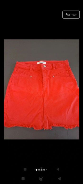 Jupe rouge