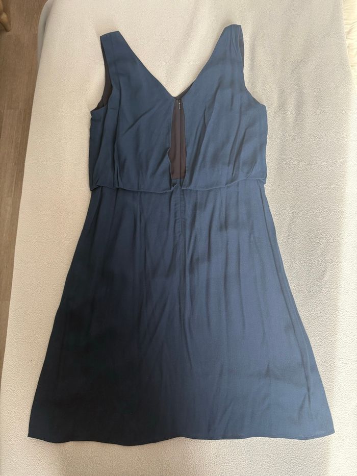 Robes Caroll bordeaux/bleu marine - photo numéro 6