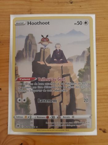 Carte pokemon hoothoot TG12/TG30