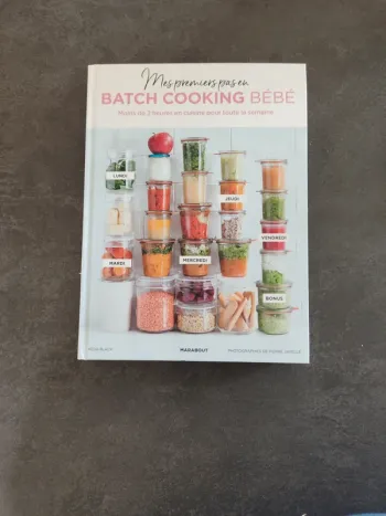 Livre cuisine pour bébé