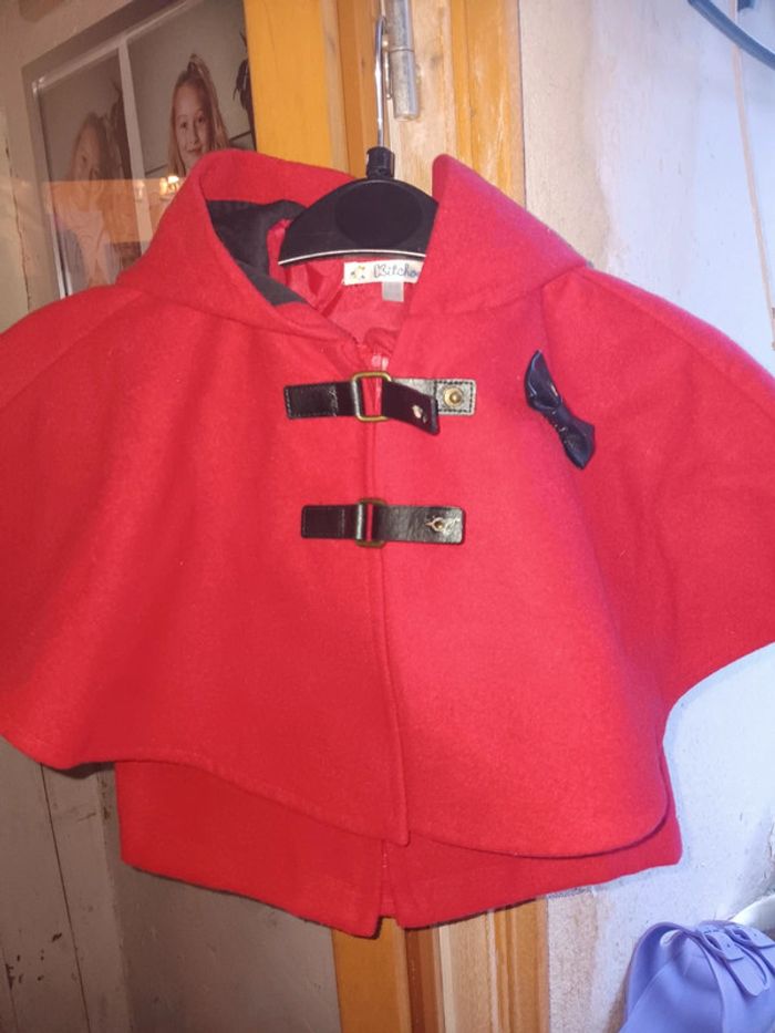 Manteau à cape et capuche 9mois kiabi