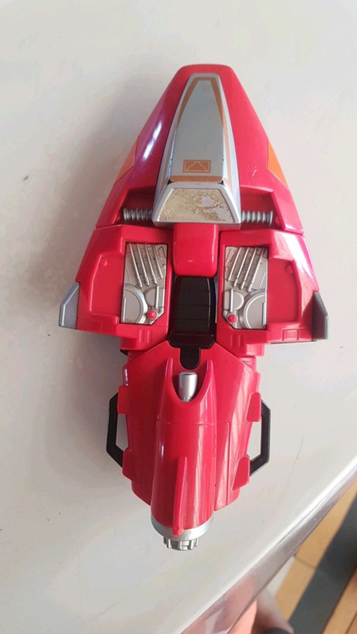 Moto transformable vaisseau Power Rangers vintage - photo numéro 4