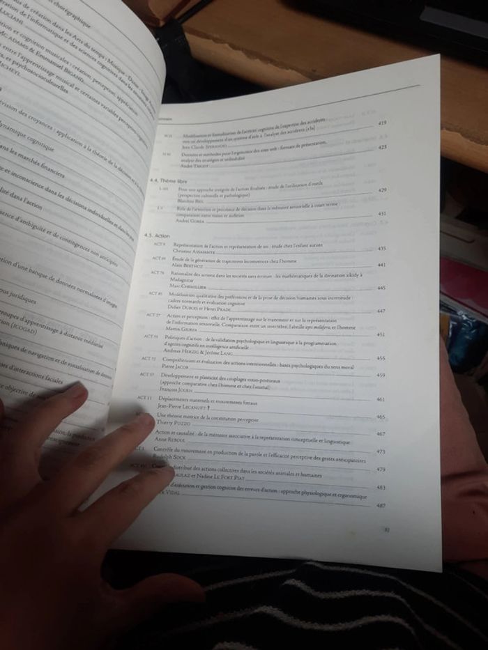 Livre cognitique action concerté initiative projet de recherche soutenus p h - photo numéro 10