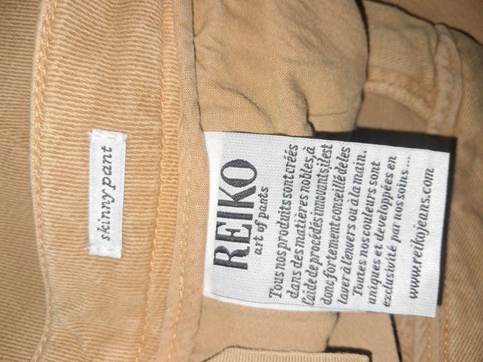 Reiko jean moutarde T.40 en tbe - photo numéro 12
