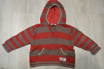 Pull à capuche Cadet Rousselle 12 mois - 1 an