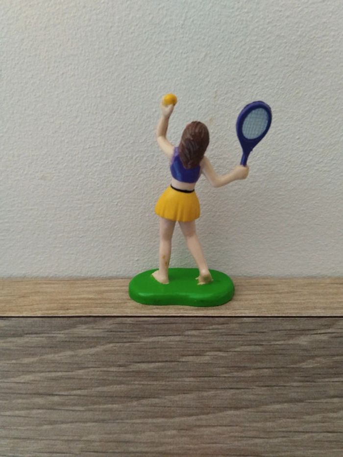 Figurine joueuse de tennis vintage - photo numéro 2