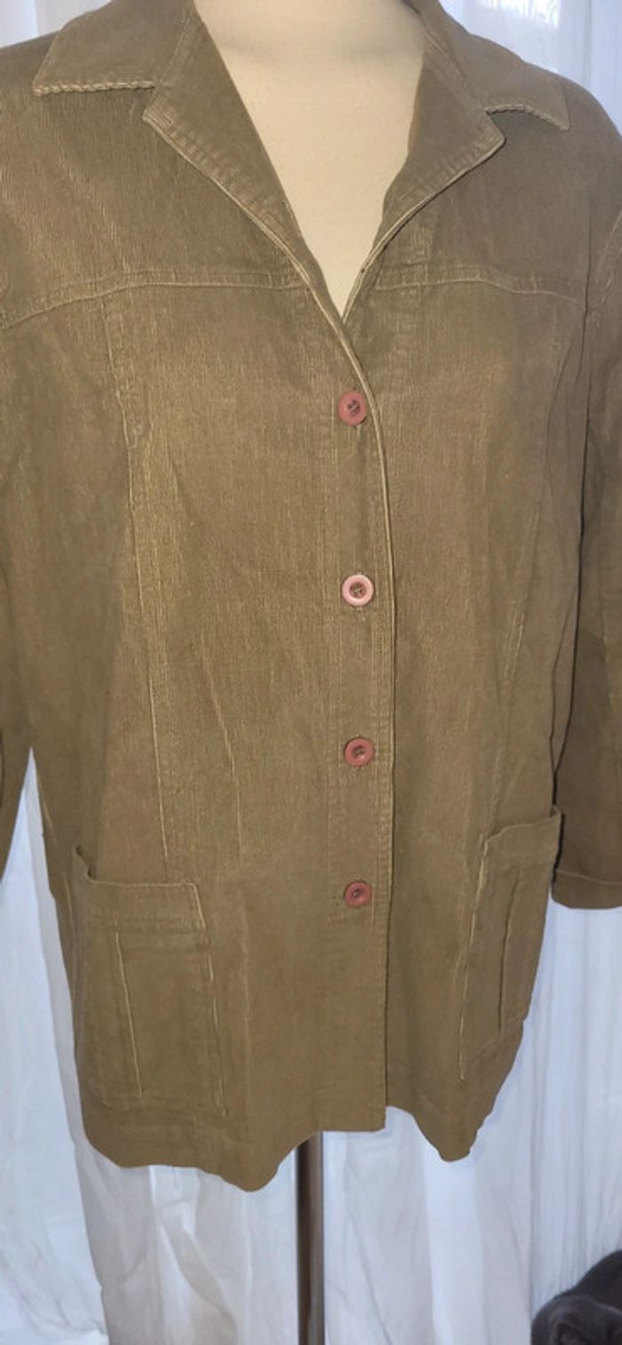 Veste velour Nature et Liberté 42 - photo numéro 3