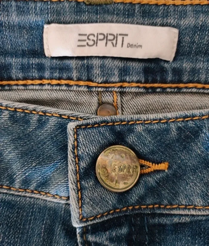 Mini-jupe en jean Esprit - photo numéro 3