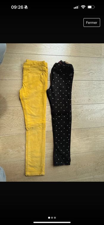 Lot de pantalon