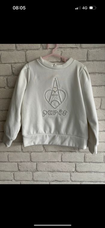 Sweat jacadi taille 6 ans