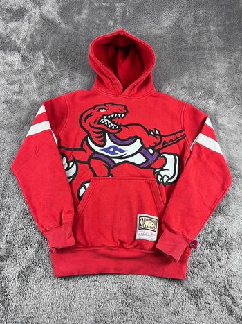 Sweat à Capuche Mitchell & Ness Raptors Rouge – Taille S