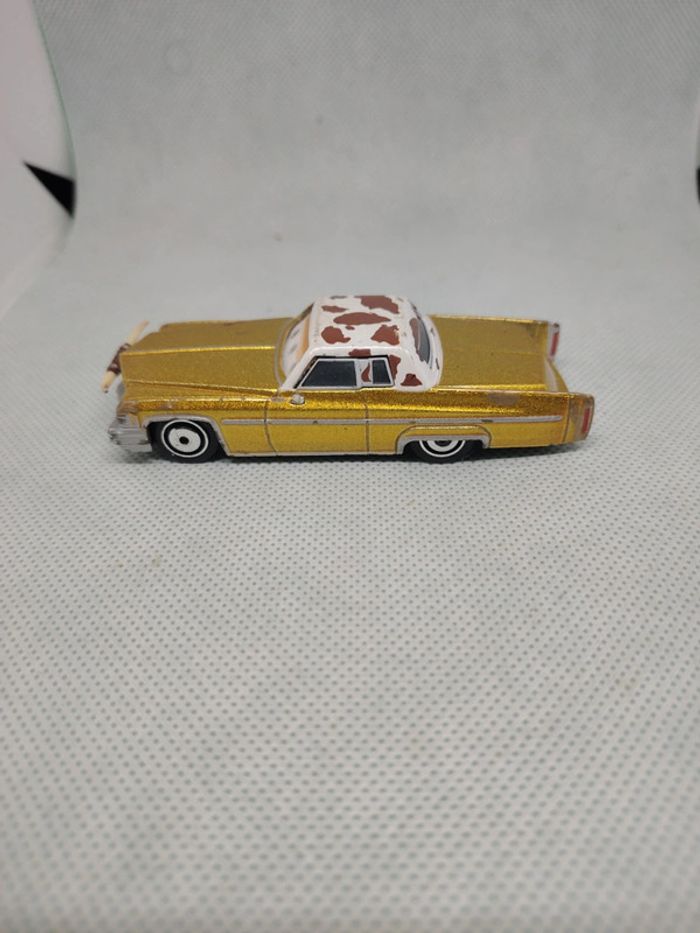 Voiture cars disney metal tex dinoco yeux lenticulaires bon état - photo numéro 7
