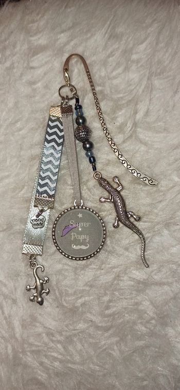 Marque page papy " Super papy "