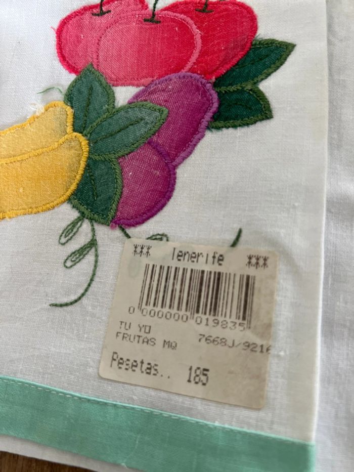 Lot sets de table fruits neufs - photo numéro 4