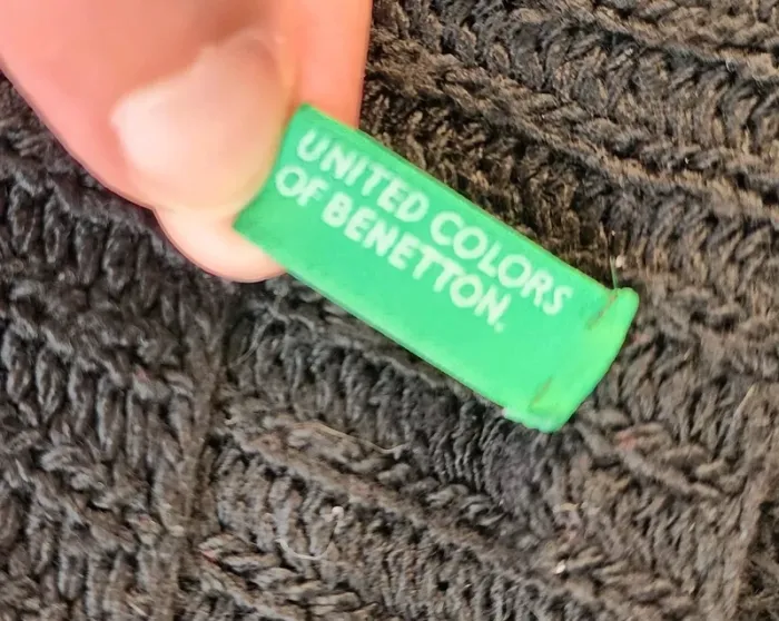 🌸Pull fin noir Benetton Taille 36🌸 - photo numéro 4