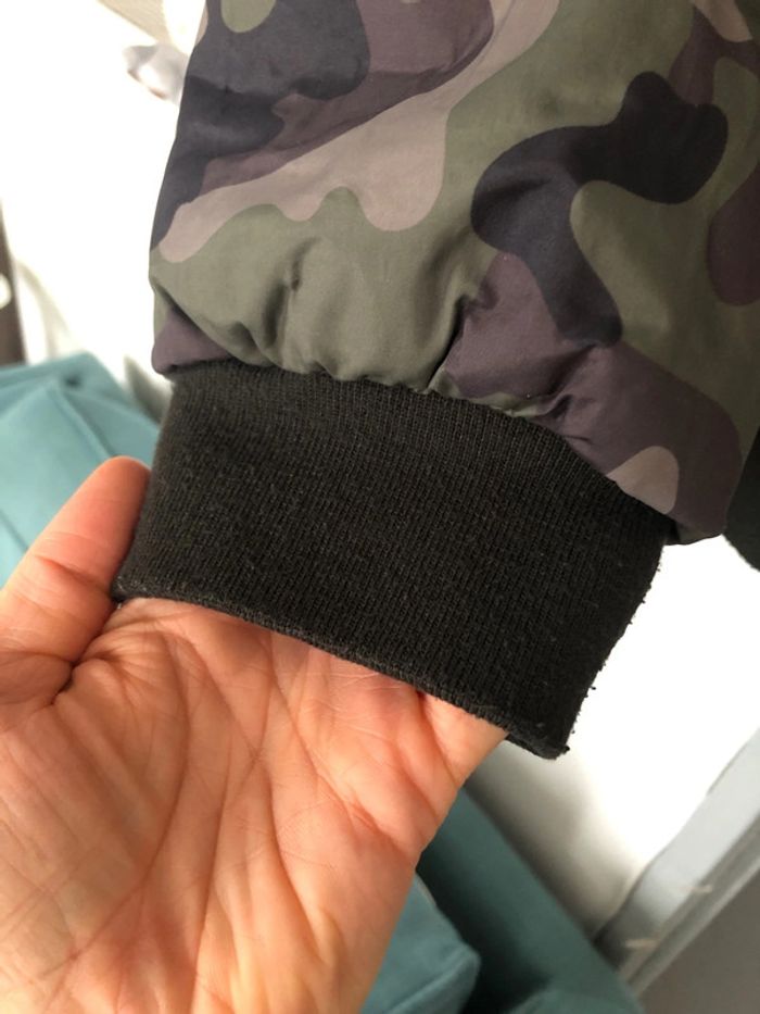 Vertbaudet - Blouson / petite doudoune camouflage Taille 12ans - photo numéro 6