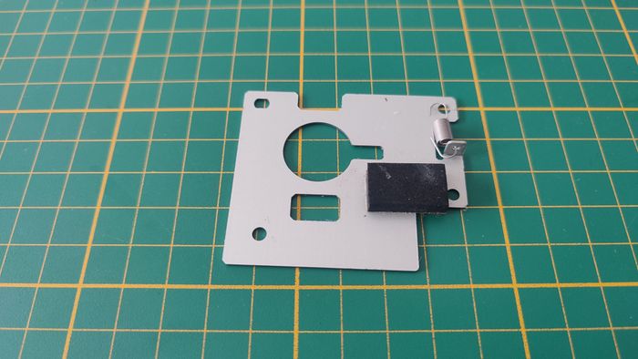 Plaque d'ouverture pièce détachée console de jeux Sony Playstation 1 Ps1 SCPH-5502 #E08 - photo numéro 2