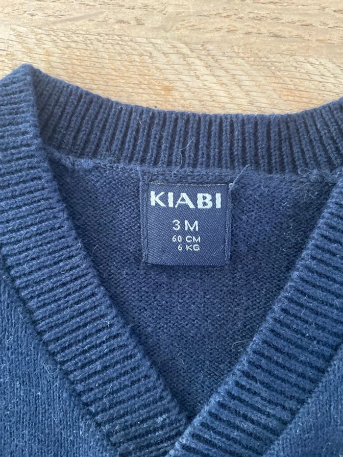 Gilet petit haut Kiabi 3 mois - photo numéro 2