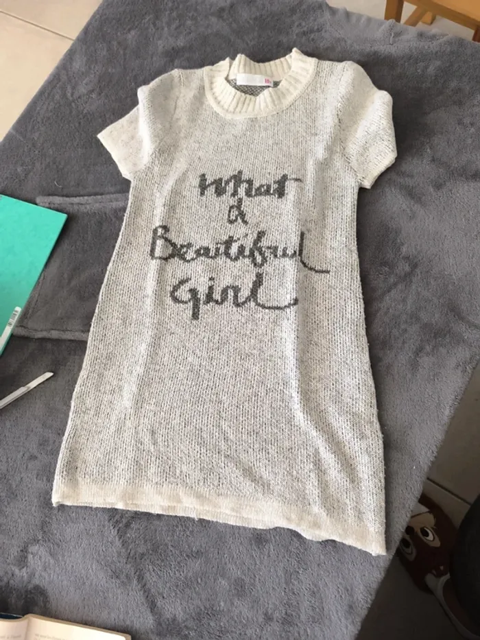 Robe en laine little girls 10 ans