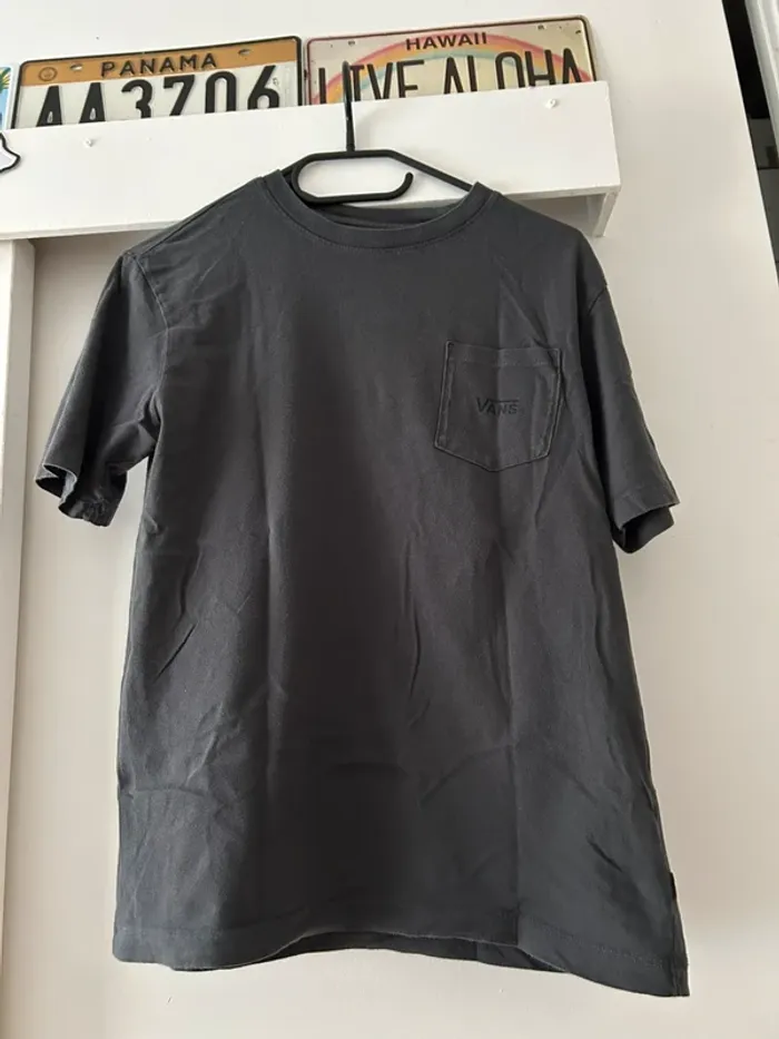 T-shirt vans gris foncé - photo numéro 3