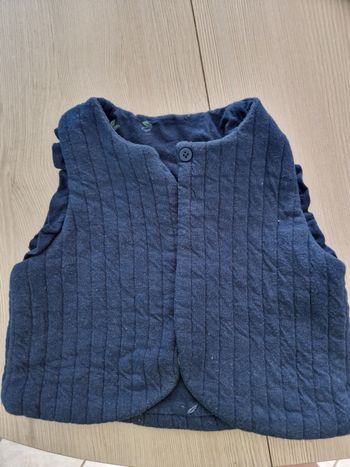 Ensemble gilet robe 12 mois
