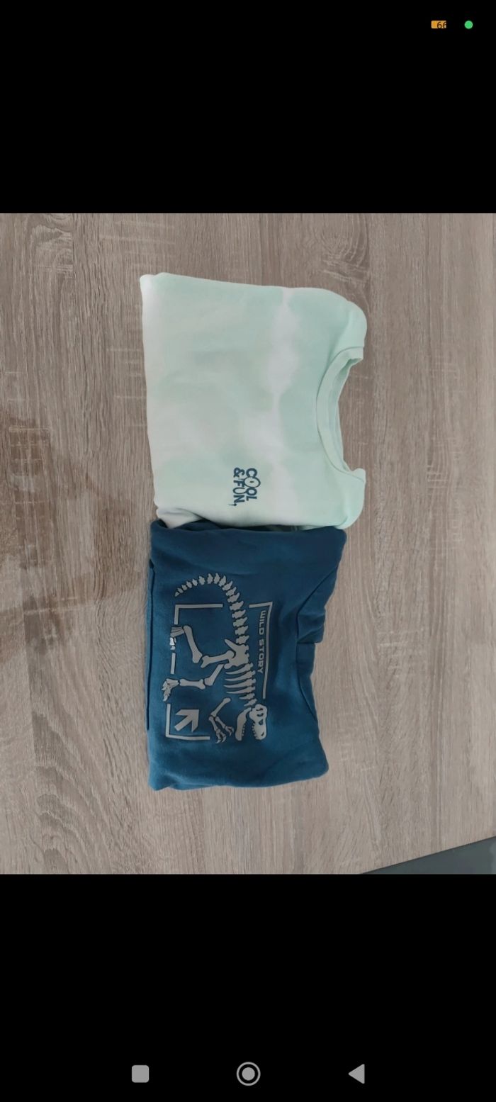 Lot de 2 pulls garçon 5 ans