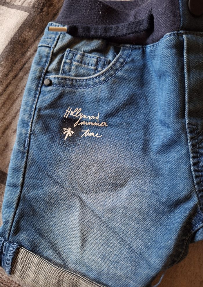 Short en jean IKKS 12 mois - photo numéro 2