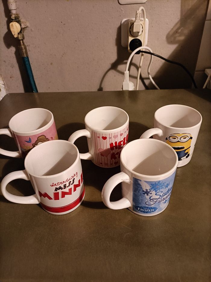 Lot petits mugs - photo numéro 6