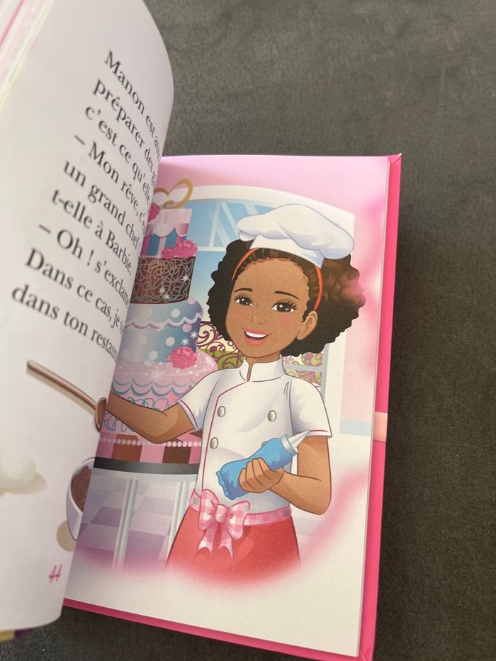 Livre bibliothèque rose barbie tome 1 maîtresse d’école - photo numéro 2