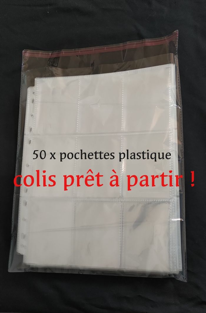 Pochettes plastifiées cartes