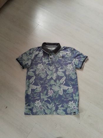 Polo vintage  fleuri kaporal