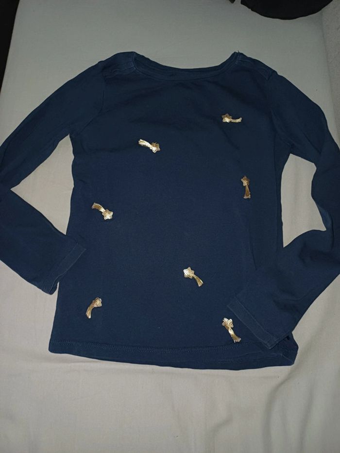 Magnifique t shirt manches longues 8 ans fille