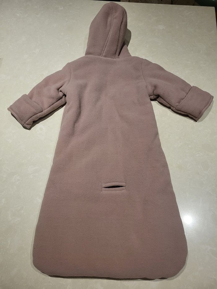 Chancelière en polaire avec moufle. - photo numéro 2