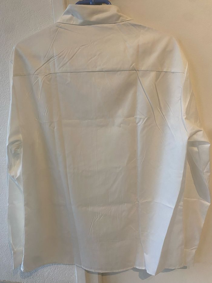 Chemise blanche neuf manche longue taille S - photo numéro 3