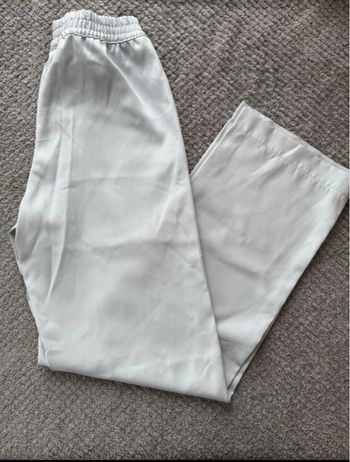 Pantalon regular high waise ample jambe large léger 34 jjxx