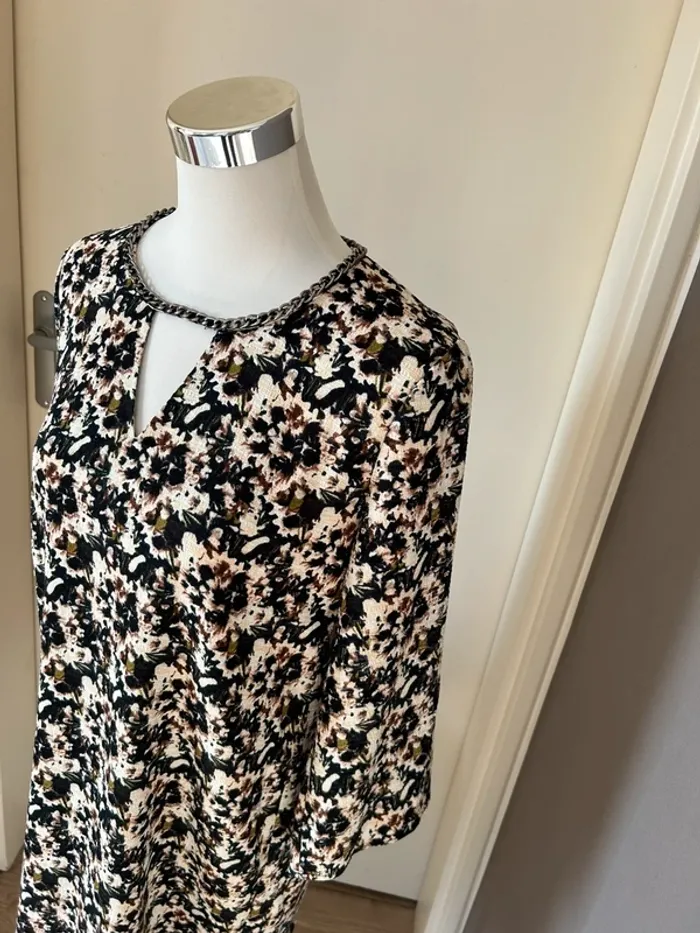 Essentiel antwerp robe, imprimée, florale, femme, taille 42 - photo numéro 2