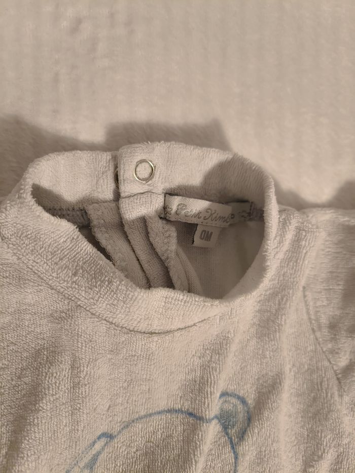 Lot 2 pyjamas naissance velours - photo numéro 6