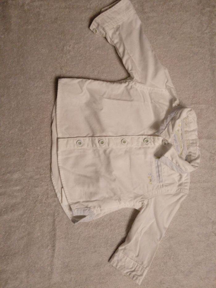Chemise Sergent Major 3 mois (réf perso C42)(familleac72)