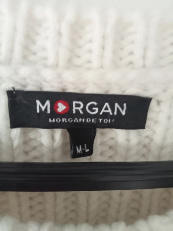 pull Morgan manches 3/4 taille M/L - photo numéro 2