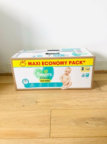 Maxi Economy Pack de couches Pampers Harmonie – New Baby - Taille 2