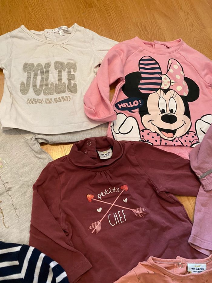 Lot de 23 t-shirt à manches longues 6 mois - photo numéro 10