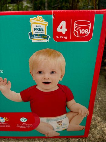 Pants Pampers Baby dry Taille 4