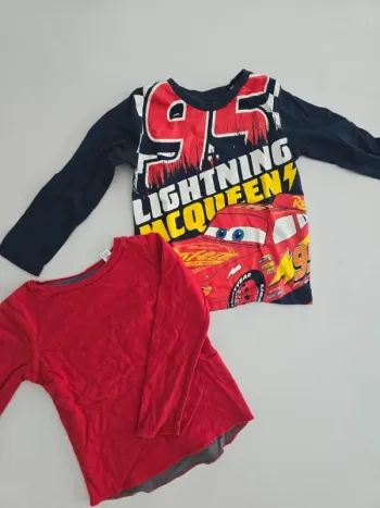 Lot de 2 tee shirt manches longues